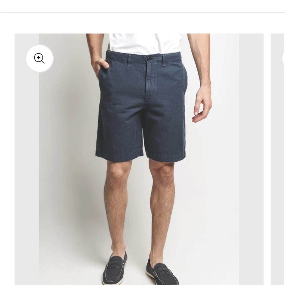 Billy Reid Men's Clyde
Cotton Short